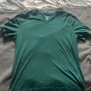 Mens banana republic green tshirt